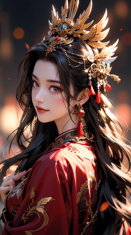 凤冠霞帔 Bonnet and bonnet