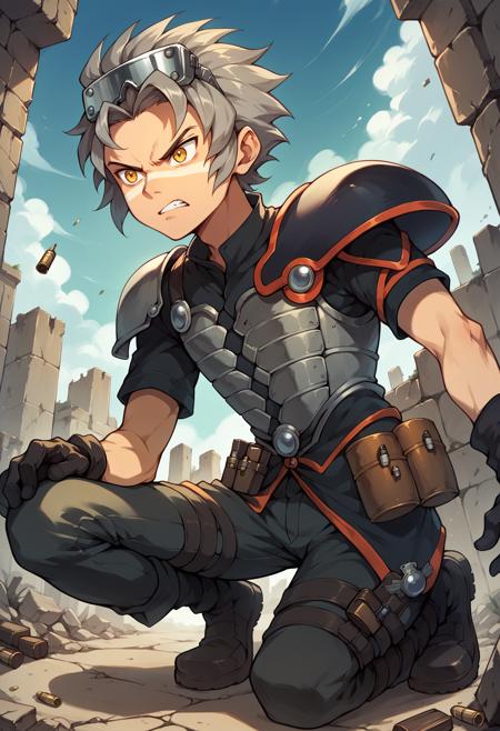 Wes / レオ (Pokémon Colosseum) [Pony Diffusion]
