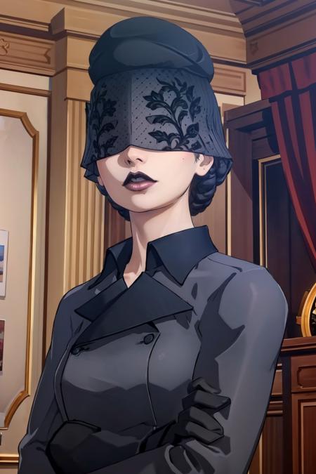 Lady in Black - Shin Megami Tensei: Nocturne (喪服の淑女、真・女神転生III-NOCTURNE)