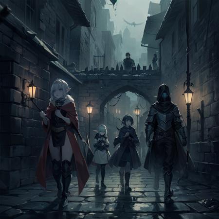 The Adventurer Party! SD 1.5