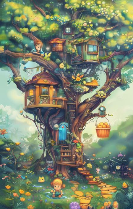 style of treehouse [SDXL] 433版本v1.0 (ID: 917224)