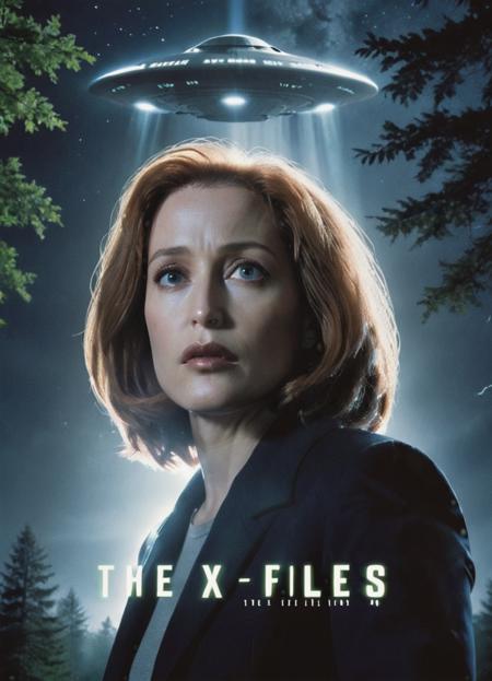 Dana Scully Character LoRA SDXL