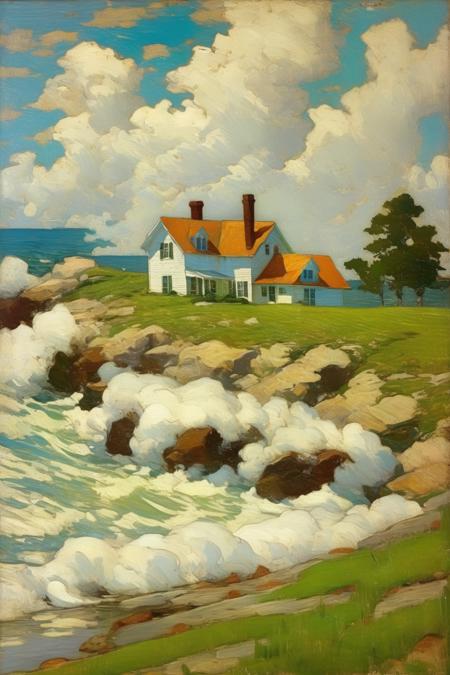 William Langson Lathrop Style