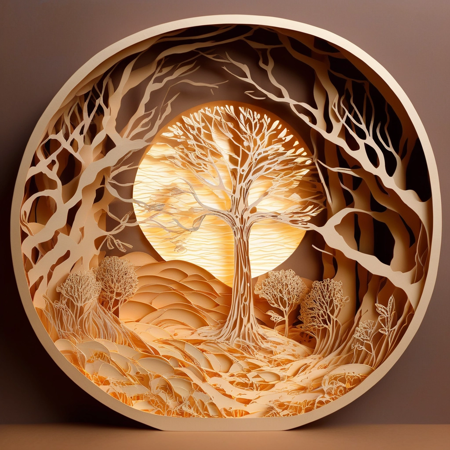 Papercut SDXL