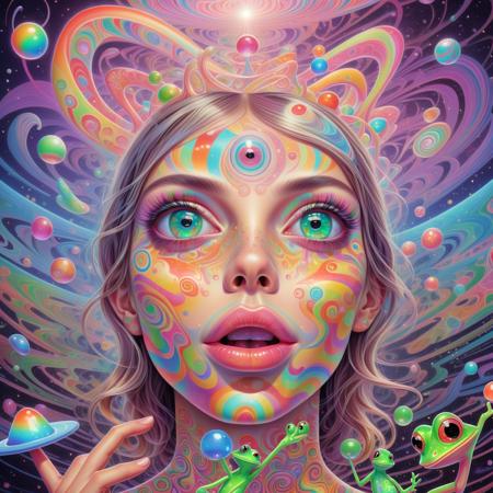 Bangerooo (Psychedelic Art Style) [SDXL]