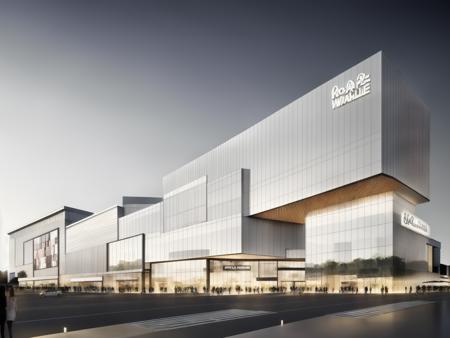 CWG_mall_V1 现代风格商业综合体