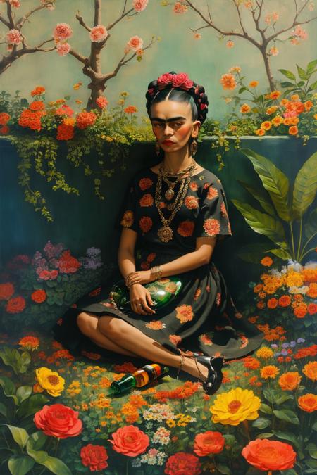 style of Frida Kahlo 378