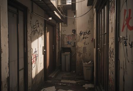 1205 Old-time Hong Kong alley