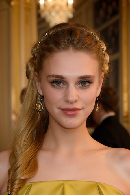 Actress Gaia Weiss (Vikings)
