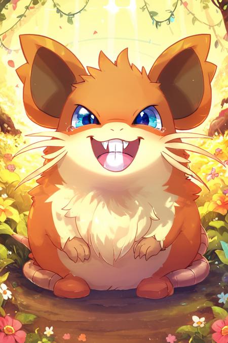 Raticate: Hyper Fang Pokémon | ラッタ (Pokedex #0020) [Pony]