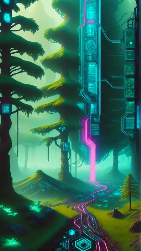 Cyberpunk World - Pony