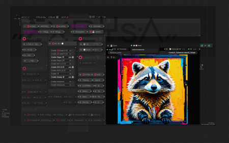 Ars Mentalia - ComfyUI Workflow - SD3, XL + 1.5 / i2i / t2i版本v0.0.59 (ID: 571805)