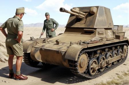 Panzerjager I / I号対戦車自走砲