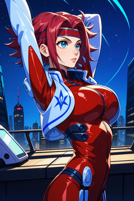 Kallen Kouzuki/紅月カレン (Code Geass) SDXL LoRA | 5 Outfits [Pony Diffusion]