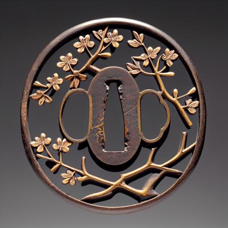 Katana Tsuba (刀鍔)