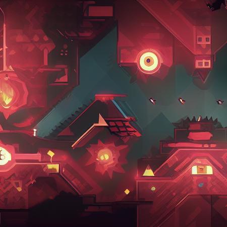 GDDiffusion / Geometry Dash Decoration Style