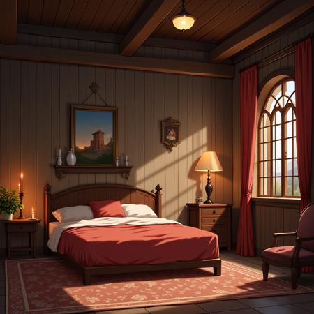 Medieval brothel Bedroom