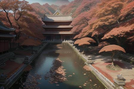 TTfantasy East background/ 东方魔幻背景/ファンタージ東方背景