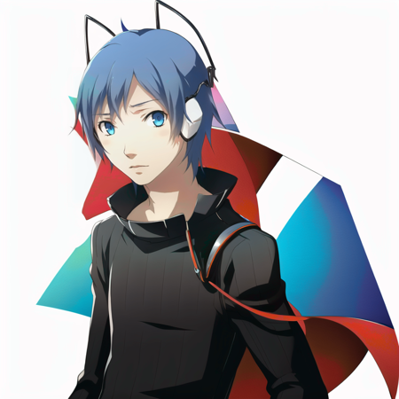 Persona 4 Portrait Style