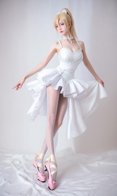 A girl looks like Qingqingzi 青青子JS