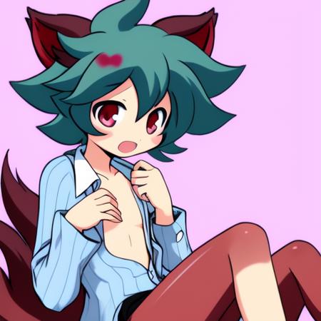 望月ゆーま (どきどき魔女神判!) Mochizuki_Yuuma(Doki Doki Majo Shinpan!)