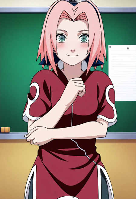 Sakura Haruno Genin - Naruto - IllustriousXL LORA