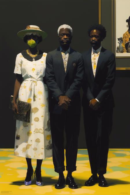 style of Kerry James Marshall 268