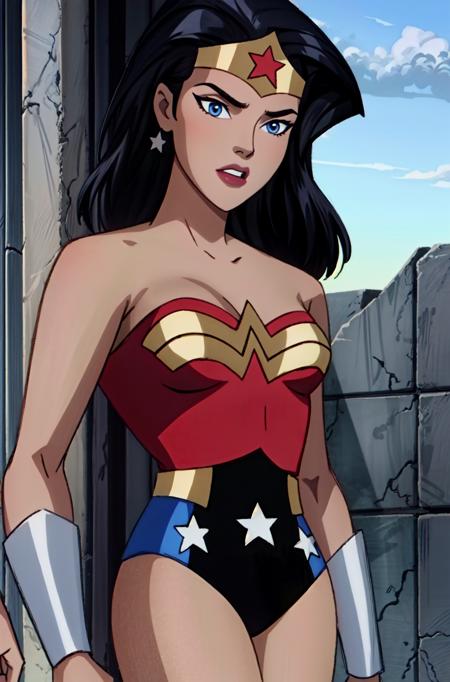 Wonder woman from Justice league animated series (LyCORIS)
