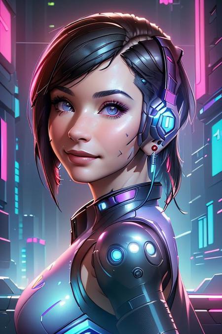 Cyberpunk Headphone