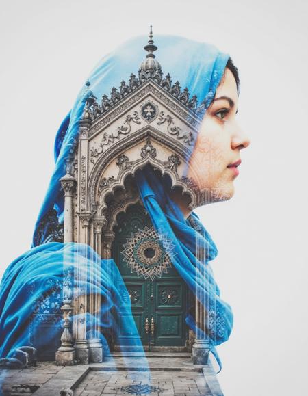 Double exposure - Dan Mountford Style