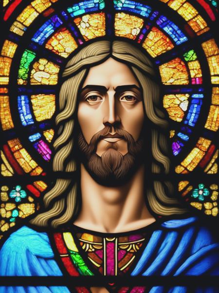 Stained Glass Portrait