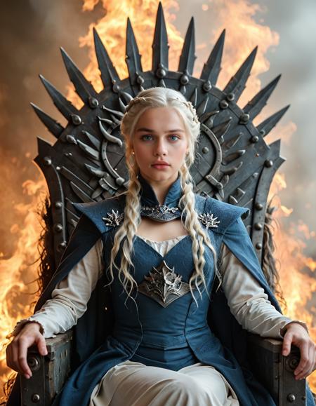 Emilia Clarke as Daenerys Targaryen - LORA - FLUX and PONY ?版本PONY v1.0 (ID: 1000234)
