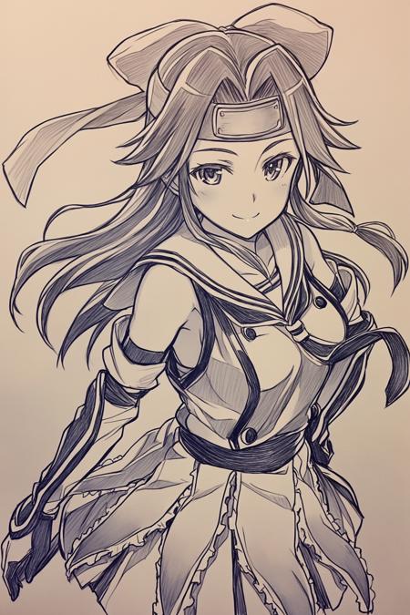 [illustrious XL] Sakino Shingetsu/さきの新月  传统黑白手绘画风- Artist Style