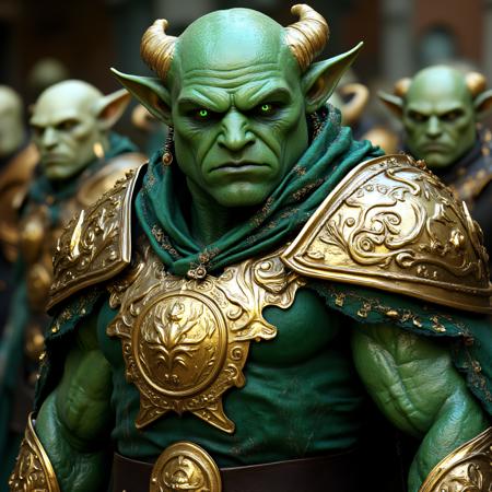 DnD Emerald and Gold Fantasy