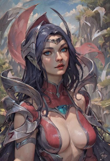 Irelia - League of Legends - Pony diffusion