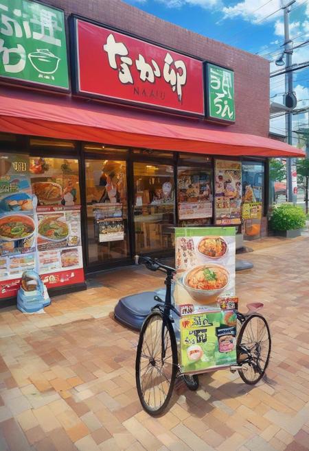 Donburi and Kyoto-style udon N / pony