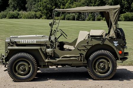 Willys MB - Willys jeep - American WW2 military vehicle