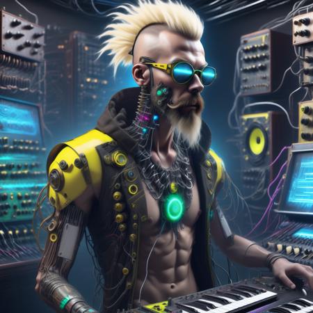 Human Analog Synthesizer Lifeform
