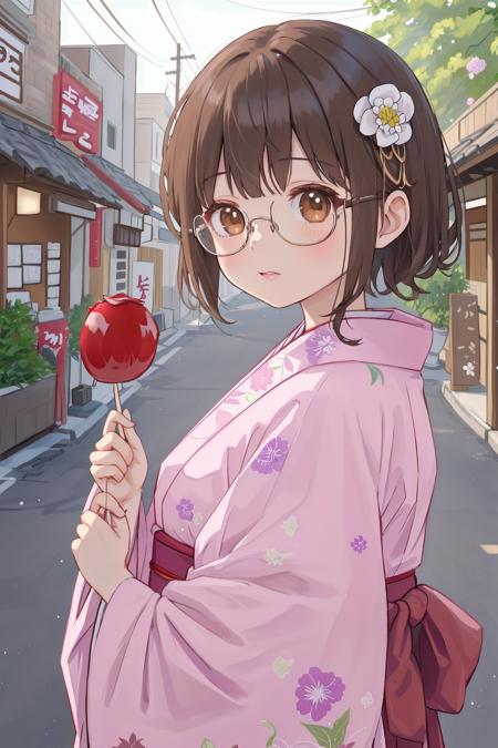 りんご飴 candy apple SD15