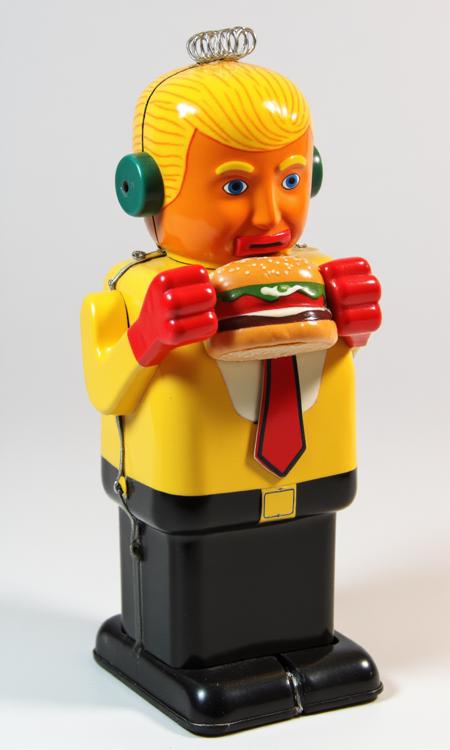 Wizard's Vintage Tin Toy Robots