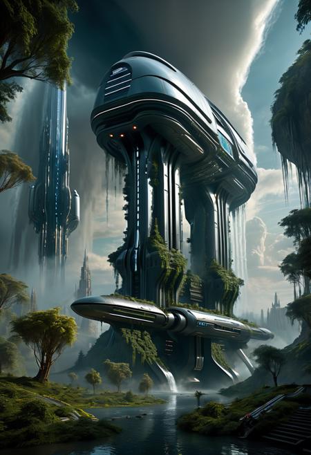 Ziov XL Scifi - Giant Robots - Sky Cities - Alien Planets