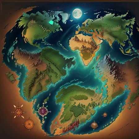 Table Rpg / D&D Maps - #10 - World map