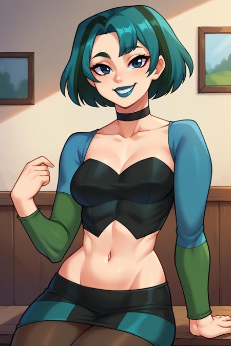 Flick [PonyXL] Style Lora版本v1.0 (ID: 381763)