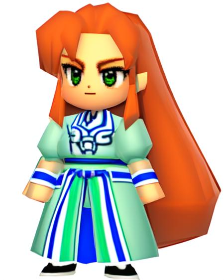 Goemon 64 3D Lowpoly Style版本n64_goemon_lowpoly_V1 (ID: 1178304)