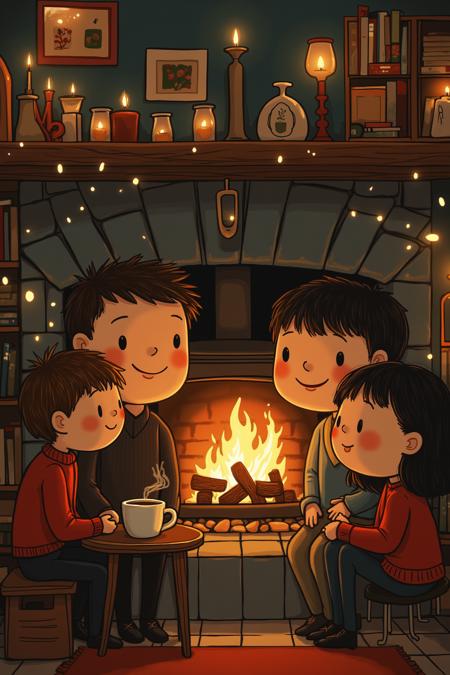 OB俏皮手绘插画Cute hand-drawn illustrations