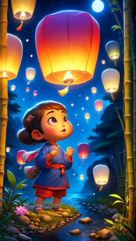 Chinese Spring Festival Theme_Kongming Lanterns_XSE_GAME_V1|新年主题_孔明灯主题_思恩