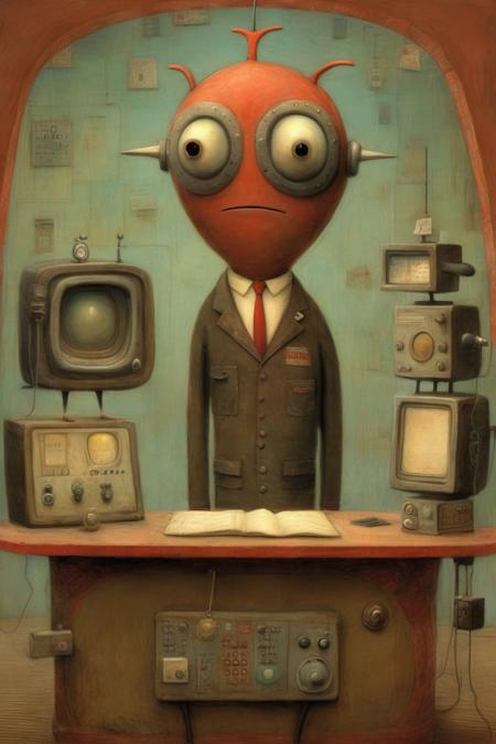 Shaun Tan Style版本SD XL (ID: 154197)