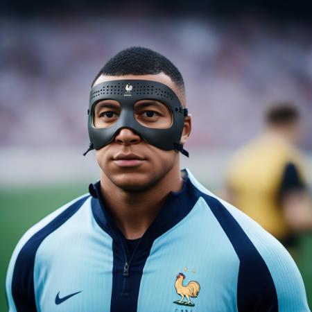 Masked M'bappé - SDXL