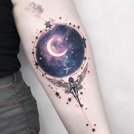 Anime tattoo