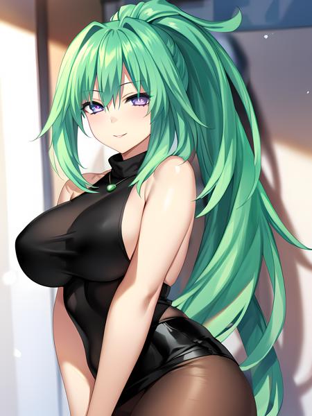 Green Heart/グリーンハート - Hyperdimension Neptunia/超次元ゲイム ネプテューヌ Animagine XL 3.1+IllustriousXL